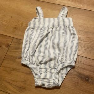 Striped bubble onsie